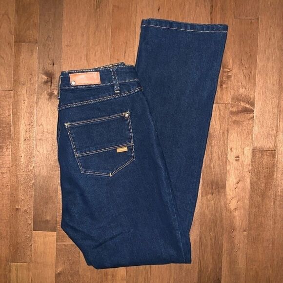 Peace of Cloth dark lasting fit high rise denim 6 - Picture 1 of 8